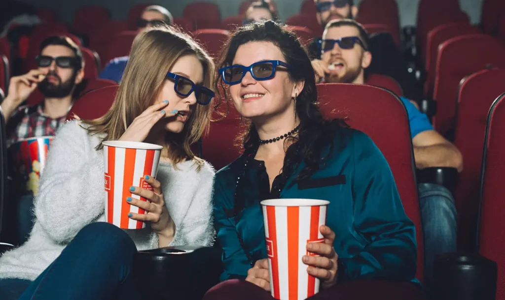 3D Movie Experience with Clear view and good sound